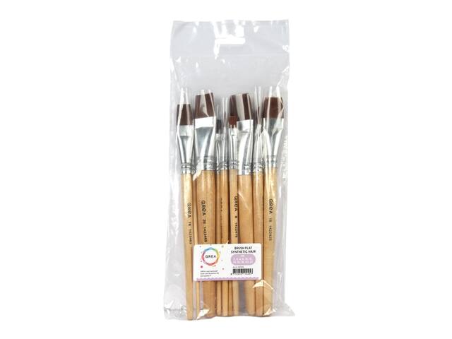 Kwast Qrea synthetisch set a 11 breedtes