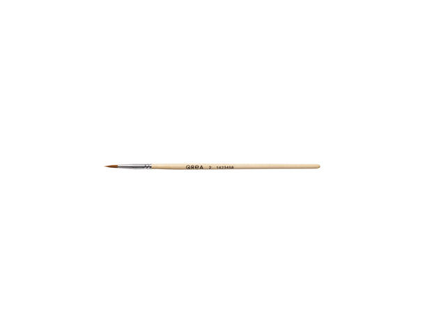 Penseel Qrea synthetisch haar  set a 5 breedtes