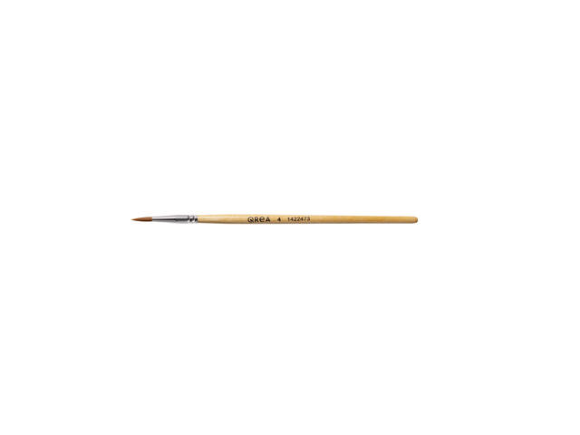Penseel Qrea synthetisch haar  set a 5 breedtes