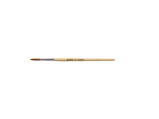 Penseel Qrea synthetisch haar  set a 5 breedtes