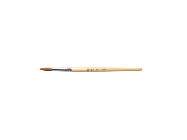 Penseel Qrea synthetisch haar  set a 5 breedtes