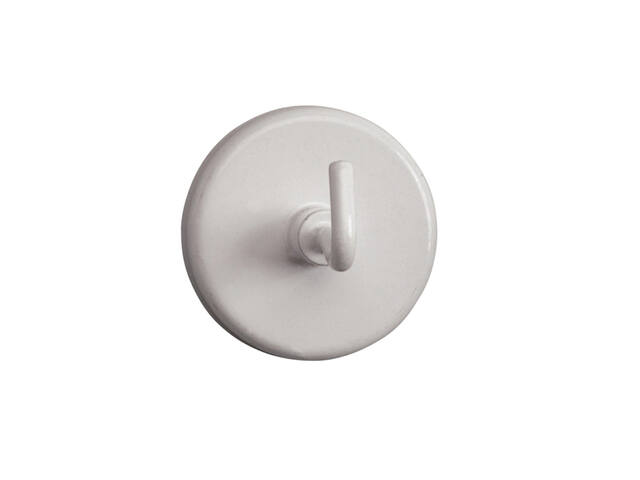 Haakmagneet MAUL 36mm 6kg wit