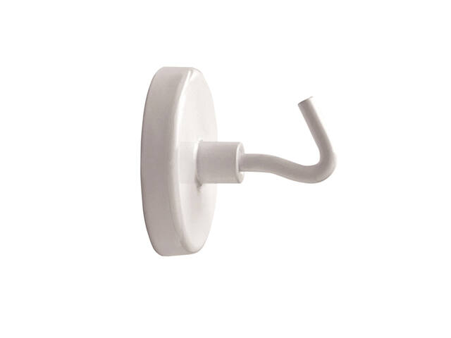 Haakmagneet MAUL 36mm 6kg wit