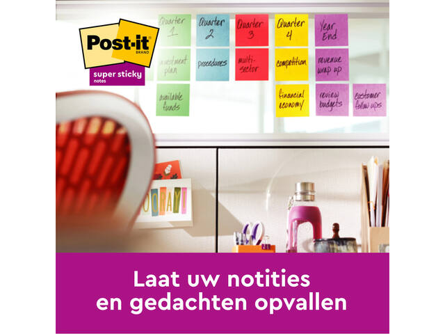 Memoblok 3M Post-it Z-Note R330 SS 76x76mm assorti