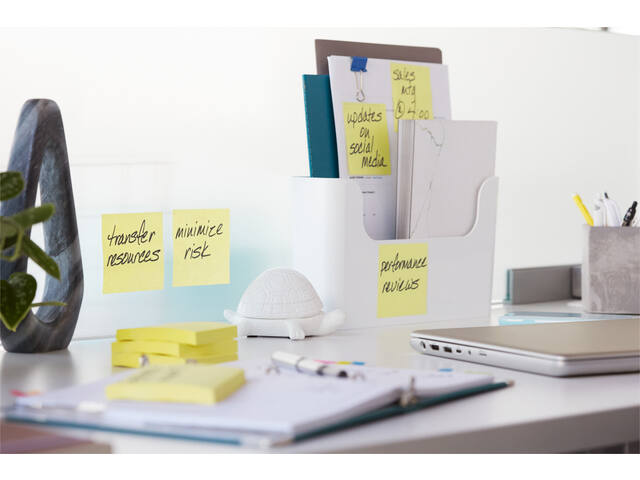 Memoblok 3M Post-it 622 SS 47.6x47.6mm geel 21+3