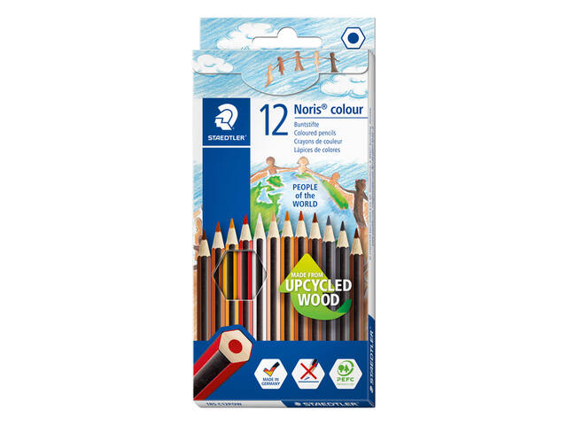 Kleurpotloden Staedtler Noris colour people 12 st