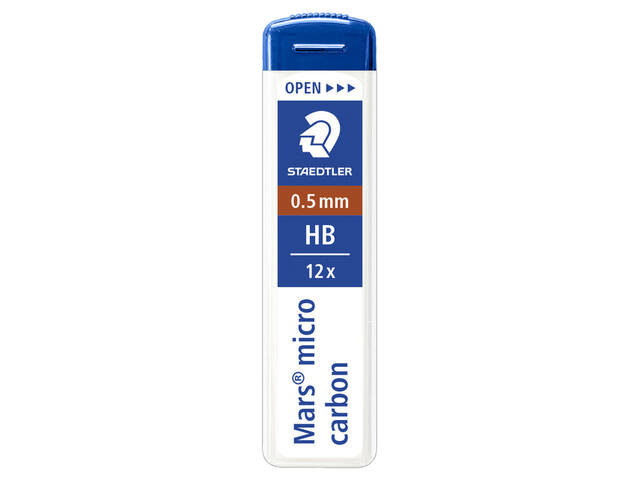 Potloodstift Staedtler mars micro carbon 0.5 mm hb