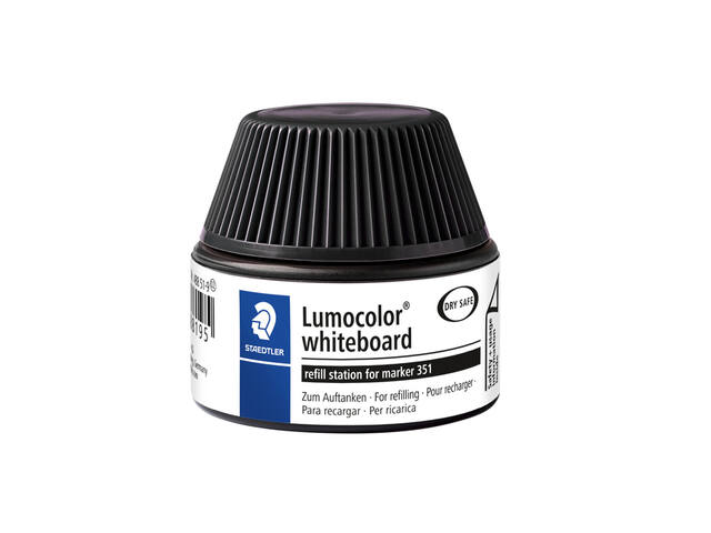 Viltstiftvulling Staedtler lumocolor whiteboard zw