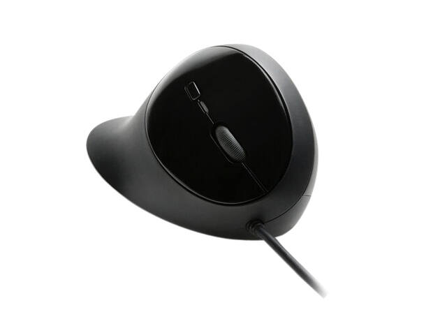 Muis Kensington pro fit ergo bedraad zwart