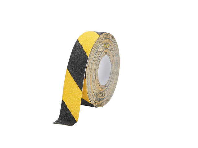 Antisliptape DURALINE GRIP 50mmx15m geel zwart