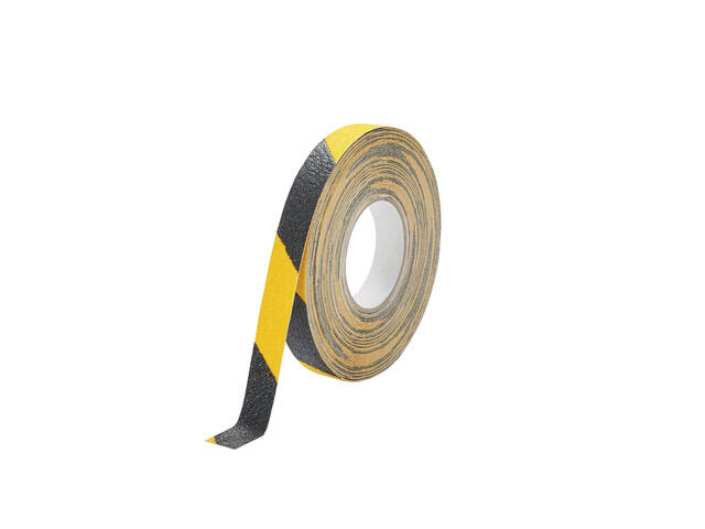 Antisliptape DURALINE GRIP 25mmx15m geel zwart