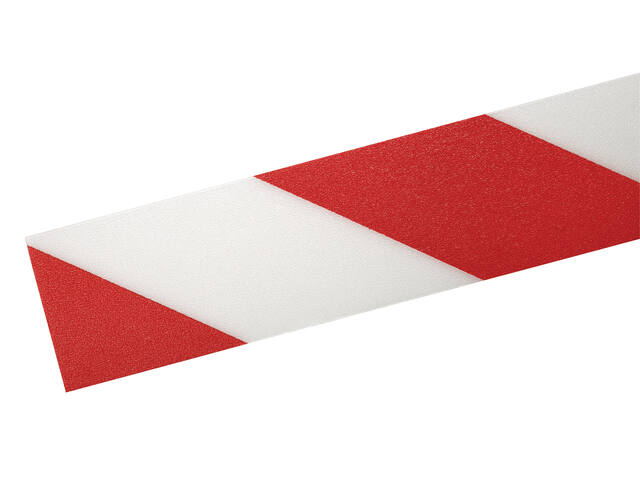 Vloermarkeringstape DURALINE 50mmx30m rood wit