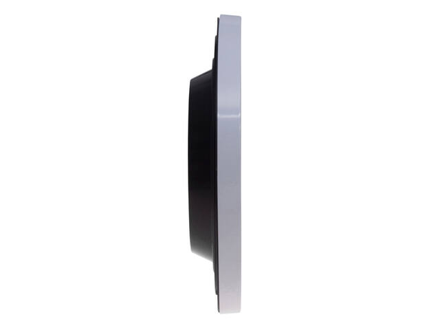 Wandklok MAUL Step RC O30x5cm kunststof wit/wit