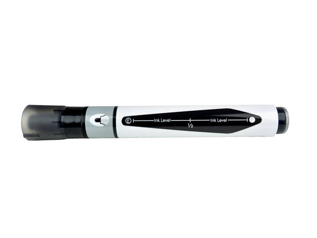 Whiteboardmarker Nobo Liquid schuin ass 4mm