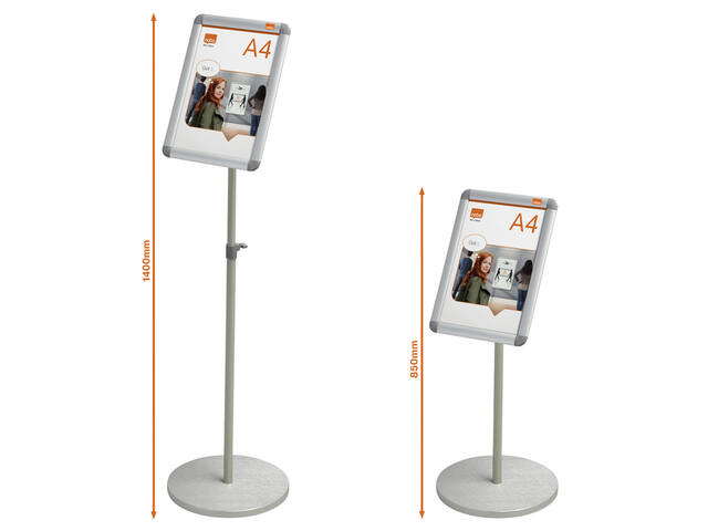 Infostandaard Nobo Essence incl. A4 kliklijst