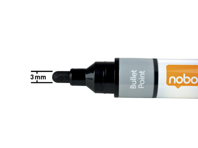 Whiteboardmarker Nobo Liquid rond ass 3mm