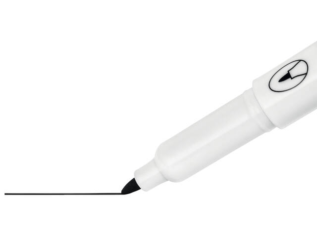 Whiteboardmarker Nobo Glide fijn 1mm zwart