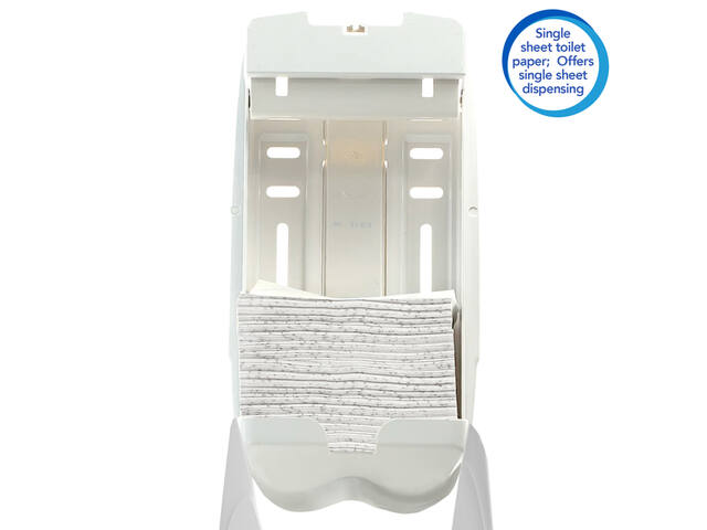 Toiletpapier Scott Control gevouwen 2laags wit