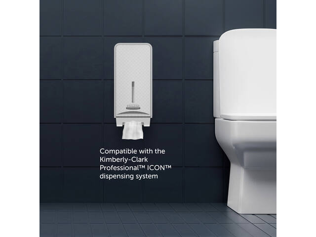 Toiletpapier Scott Control gevouwen 2laags wit