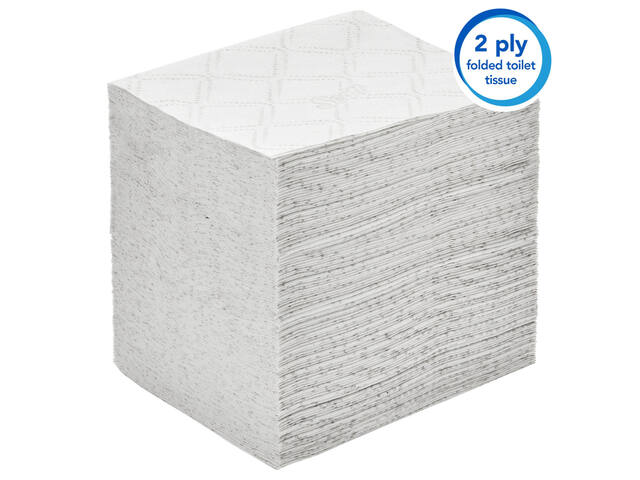Toiletpapier Scott Control gevouwen 2laags