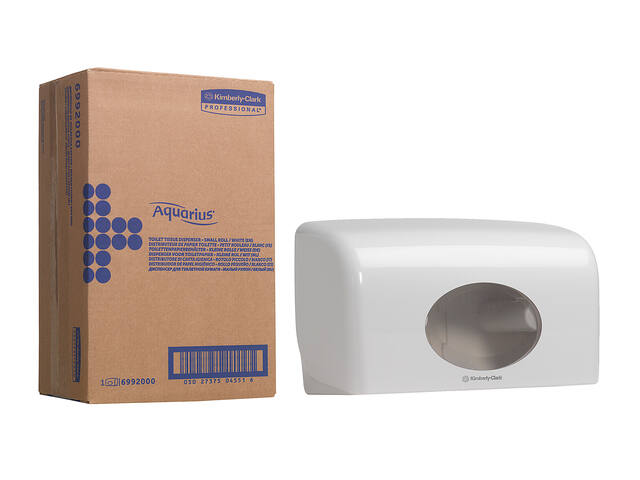 Toiletpapierdispenser Kimberly Clark duo wit