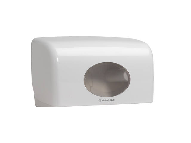Toiletpapierdispenser Kimberly Clark duo wit