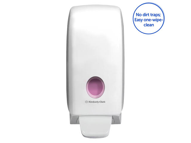 Zeepdispenser Kimberly Clark Aquarius 1000ml wit