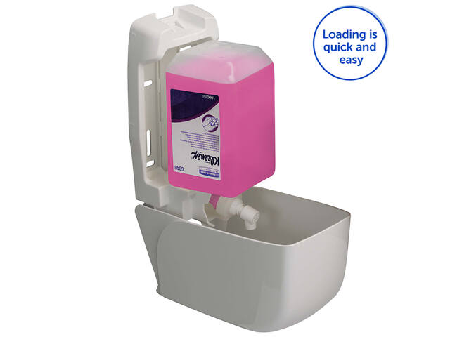 Zeepdispenser Kimberly Clark Aquarius 1000ml wit