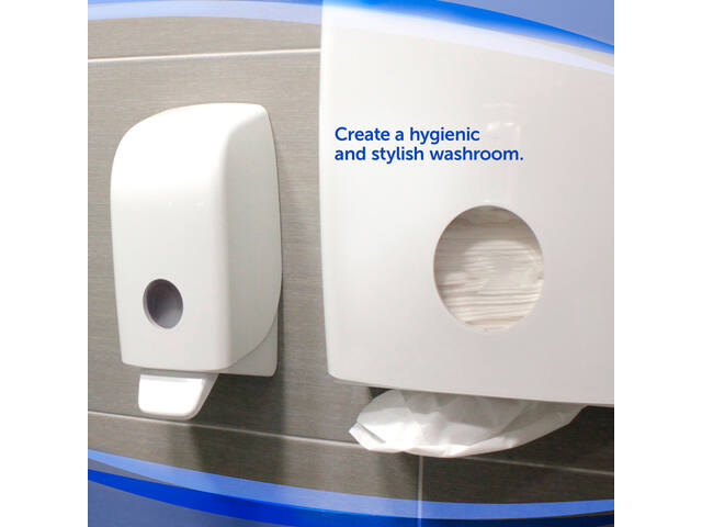 Zeepdispenser Kimberly Clark Aquarius 1000ml wit