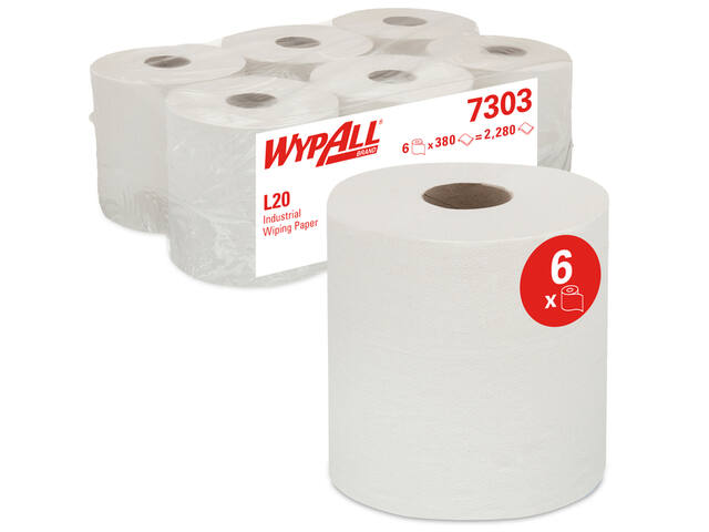 Poetspapier WypAll L20 GeneralClean wit 7303