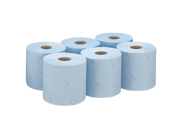 Poetspapier WypAll L10 GeneralClean blauw 7255