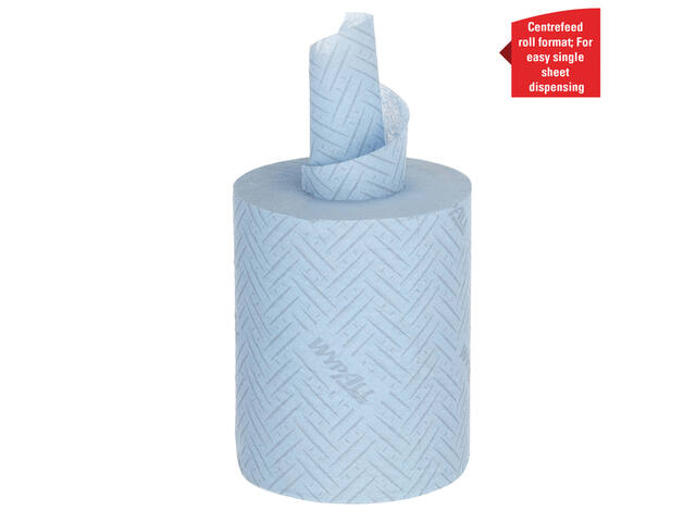 Poetspapier WypAll L10 GeneralClean blauw 6223
