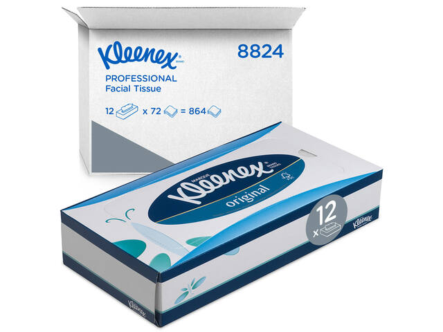 Facial tissues Kleenex 3laags 72 vel wit