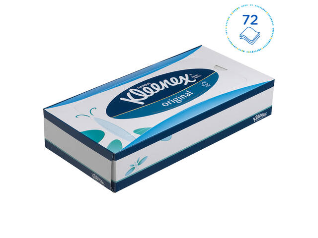 Facial tissues Kleenex 3laags 72 vel wit