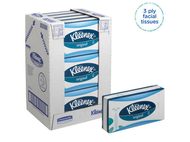 Facial tissues Kleenex 3laags 72 vel wit