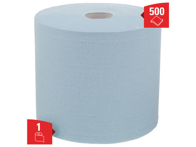 Poetspapier WypAll L20 GeneralClean blauw 7300