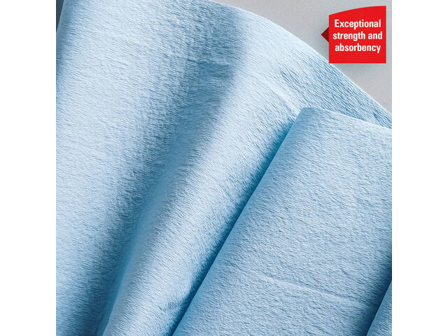 Poetspapier WypAll L20 GeneralClean blauw 7300