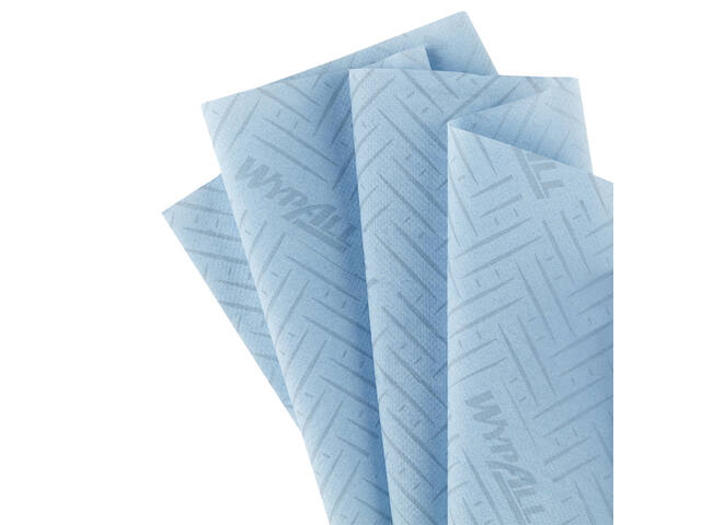 Poetspapier WypAll L10 GeneralClean blauw 6220