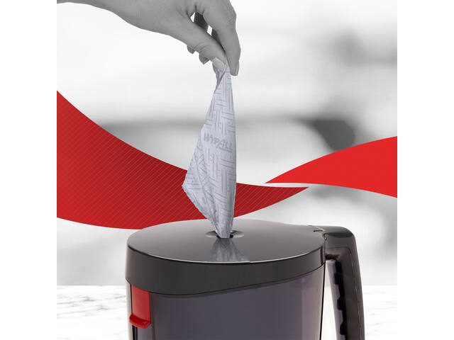 Poetspapier WypAll L10 GeneralClean blauw 6220