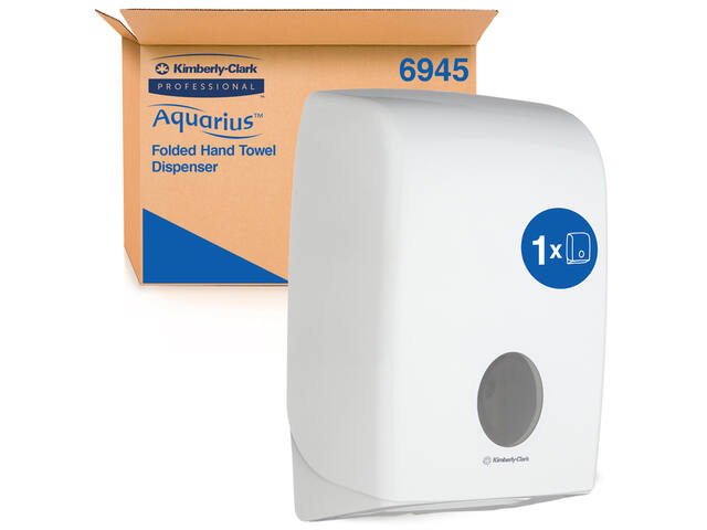 Handdoekdispenser Kimberly Clark Aquarius ivouw