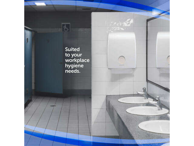 Handdoekdispenser Kimberly Clark Aquarius ivouw
