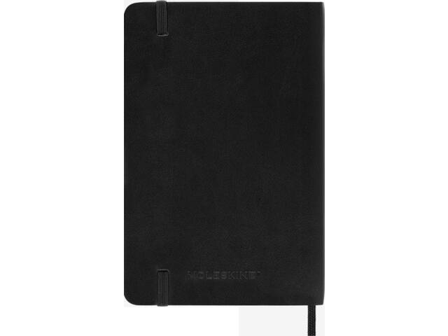 Notitieboek Moleskine pocket 90x140 dots sc zw