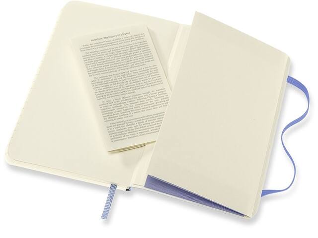 Notitieboek Moleskine pocket 90x140 ln sc hydr bl