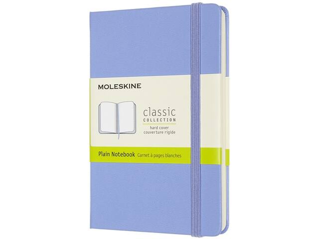 Notitieboek Moleskine pocket 90x140 blc hc hydr bl