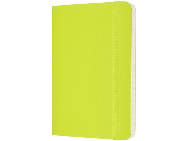 Notitieboek Moleskine pocket 90x140 ln sc lem gn