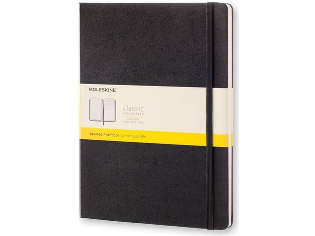 Notitieboek Moleskine XL 190x250 rt hc zw
