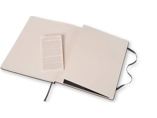Notitieboek Moleskine XL 190x250 rt hc zw