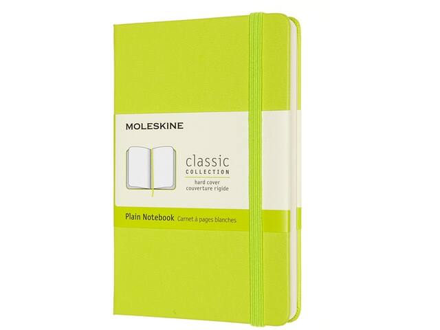 Notitieboek Moleskine pocket 90x140 blc hc lem gn