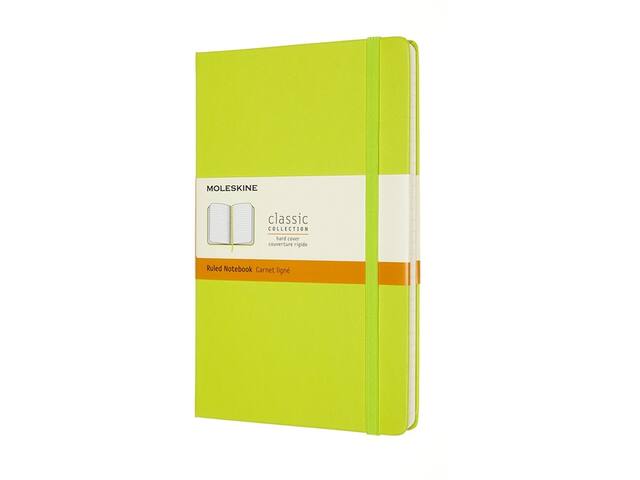 Notitieboek Moleskine large 130x210 ln hc lem gn