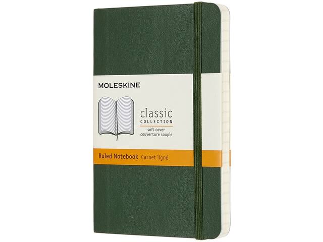 Notitieboek Moleskine pocket 90x140 ln sc myrt gn